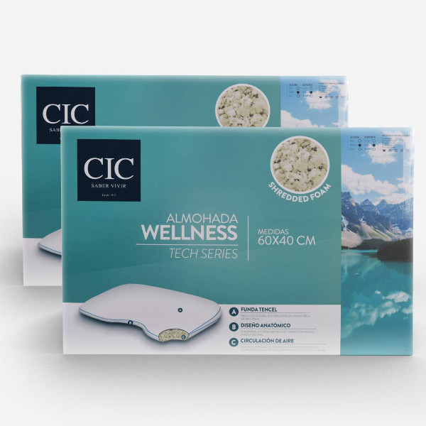 Pack 2 Almohadas Wellness CIC