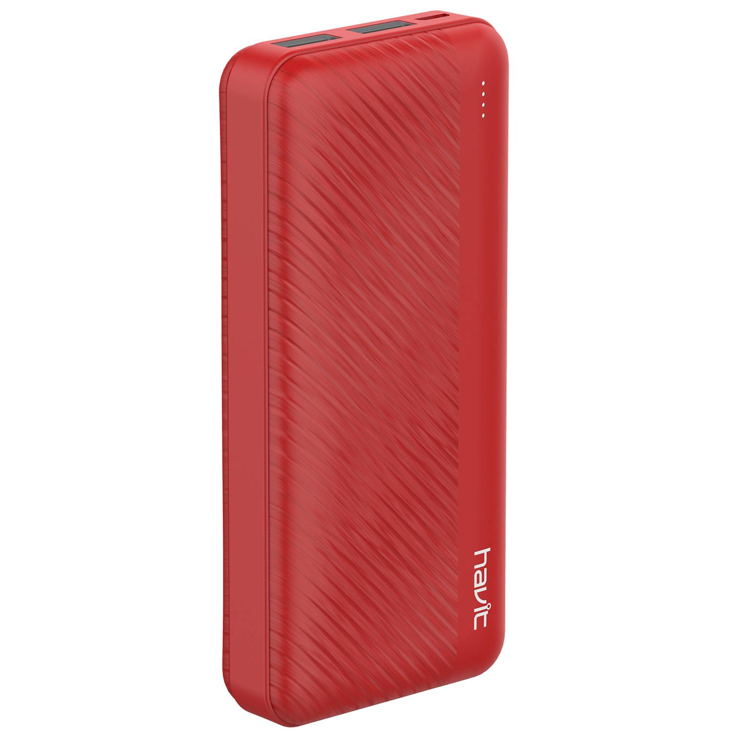 Batería Power Bank Havit 10.000 Mah Rojo