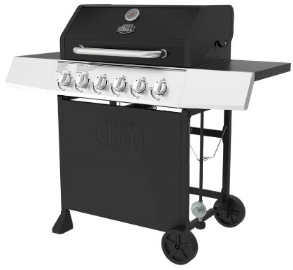 Parrilla A Gas 6 Quemadores Expert Grill