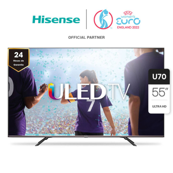 ULED Hisense 55" 55U70G 4K HDR Smart TV