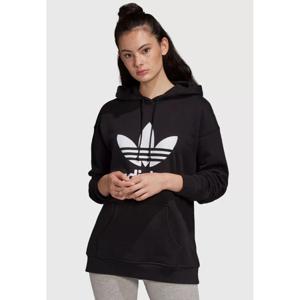 Polerón Adidas Originals TRF HOODIE Negro Calce Holgado